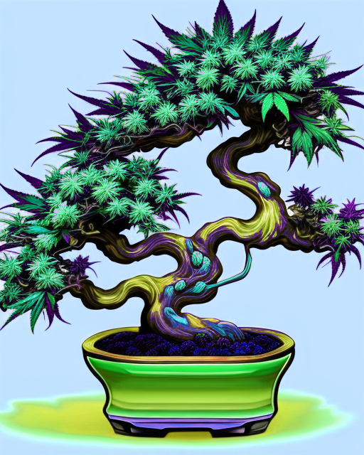 Acid Bonsai NFT on Algorand